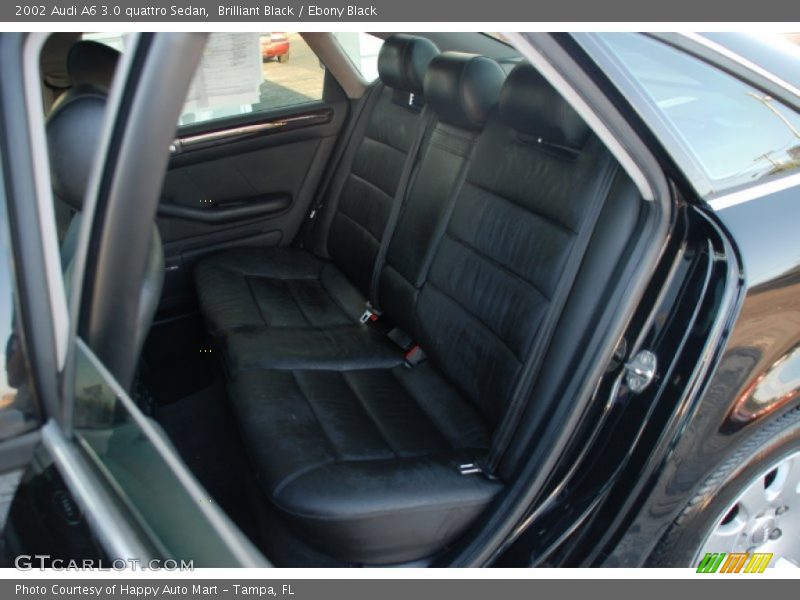 Brilliant Black / Ebony Black 2002 Audi A6 3.0 quattro Sedan
