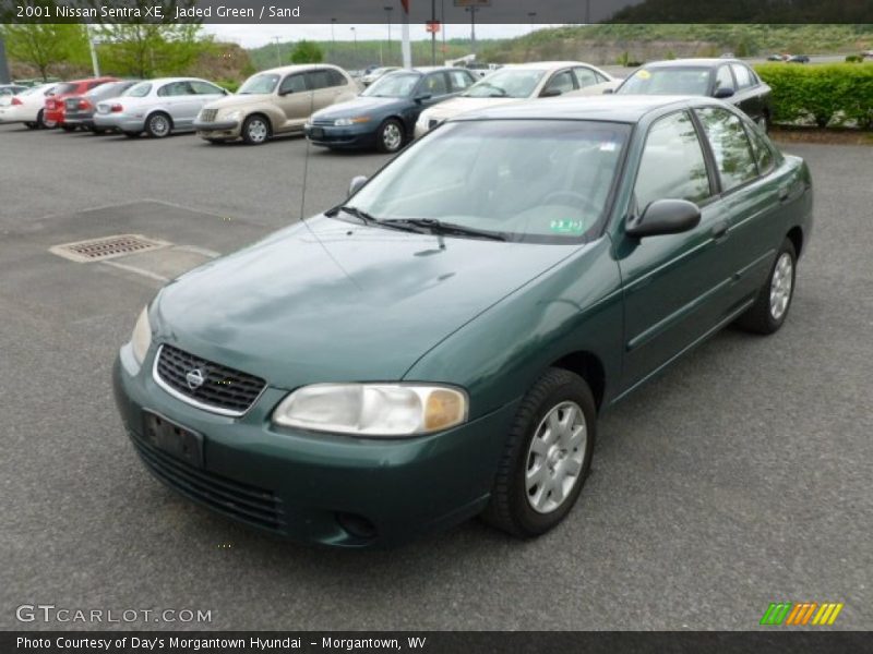 Jaded Green / Sand 2001 Nissan Sentra XE