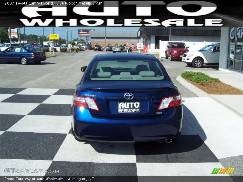 Blue Ribbon Metallic / Ash 2007 Toyota Camry Hybrid