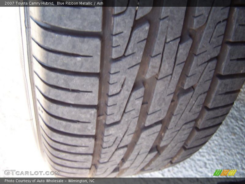 Blue Ribbon Metallic / Ash 2007 Toyota Camry Hybrid