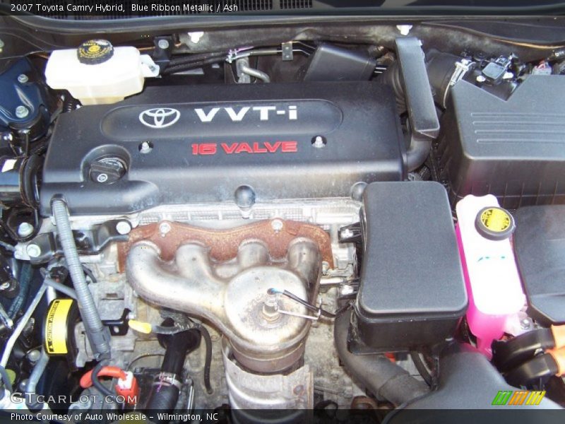Blue Ribbon Metallic / Ash 2007 Toyota Camry Hybrid