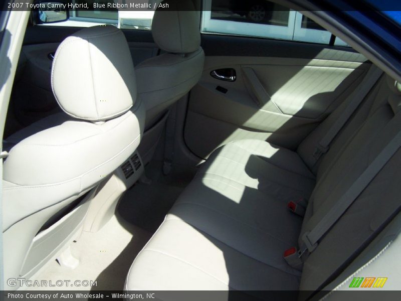 Blue Ribbon Metallic / Ash 2007 Toyota Camry Hybrid