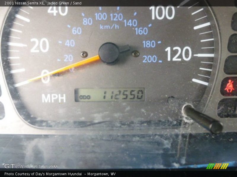 Jaded Green / Sand 2001 Nissan Sentra XE