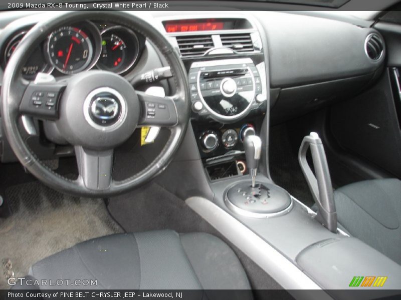 Crystal White Pearl / Black 2009 Mazda RX-8 Touring