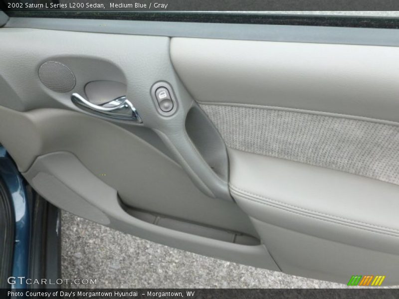 Medium Blue / Gray 2002 Saturn L Series L200 Sedan