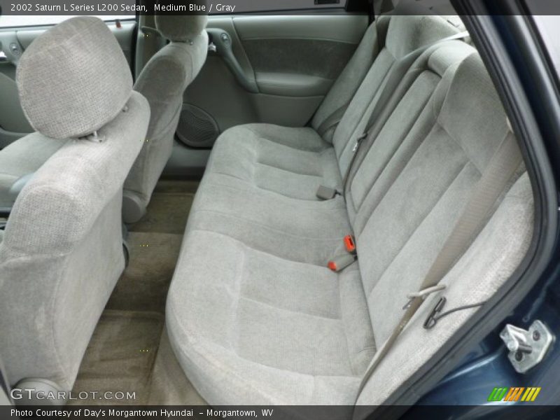 Medium Blue / Gray 2002 Saturn L Series L200 Sedan