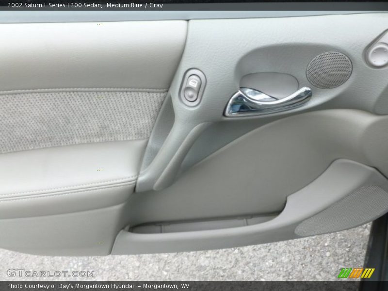 Medium Blue / Gray 2002 Saturn L Series L200 Sedan