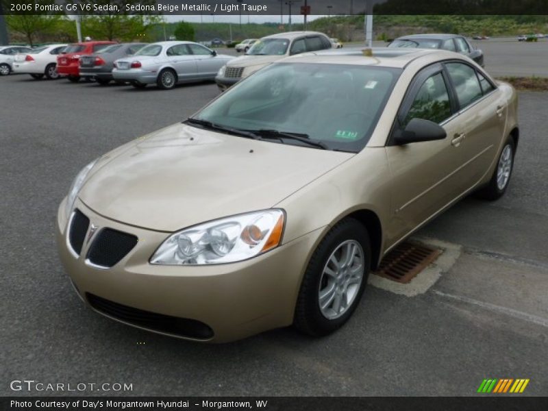 Sedona Beige Metallic / Light Taupe 2006 Pontiac G6 V6 Sedan