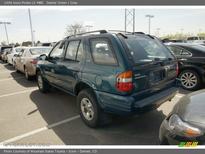 Zephyr Green / Gray 1999 Isuzu Rodeo LS 4WD
