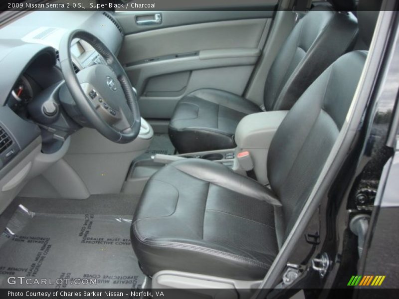 Super Black / Charcoal 2009 Nissan Sentra 2.0 SL