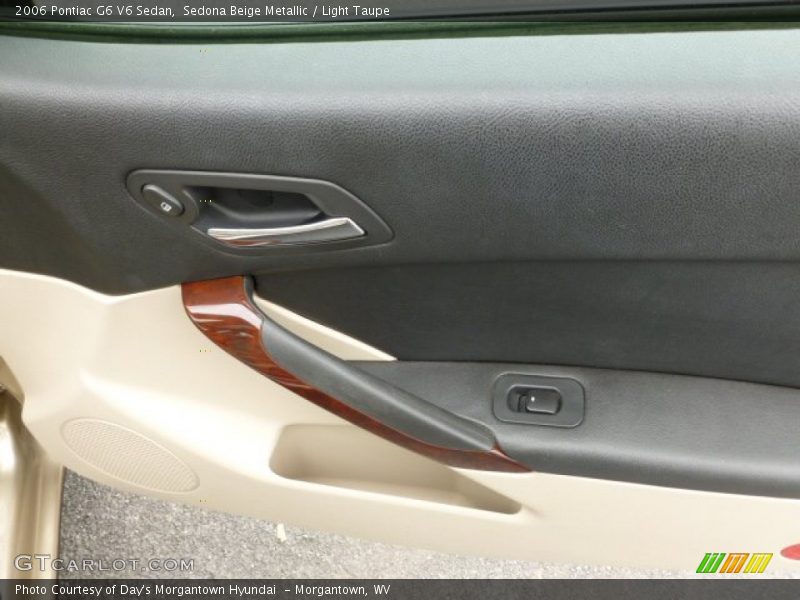 Sedona Beige Metallic / Light Taupe 2006 Pontiac G6 V6 Sedan