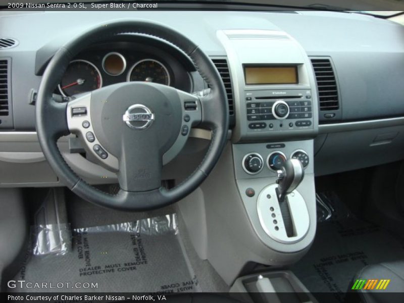 Super Black / Charcoal 2009 Nissan Sentra 2.0 SL