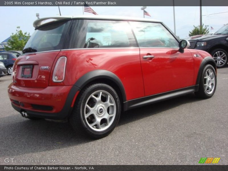 Chili Red / Tartan Red/Panther Black 2005 Mini Cooper S Hardtop