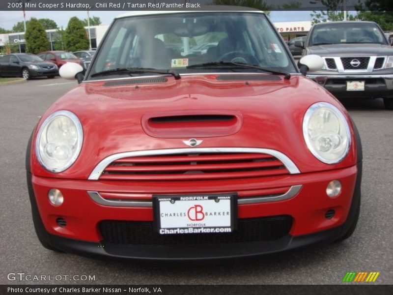 Chili Red / Tartan Red/Panther Black 2005 Mini Cooper S Hardtop
