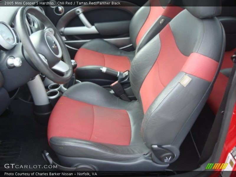 Chili Red / Tartan Red/Panther Black 2005 Mini Cooper S Hardtop