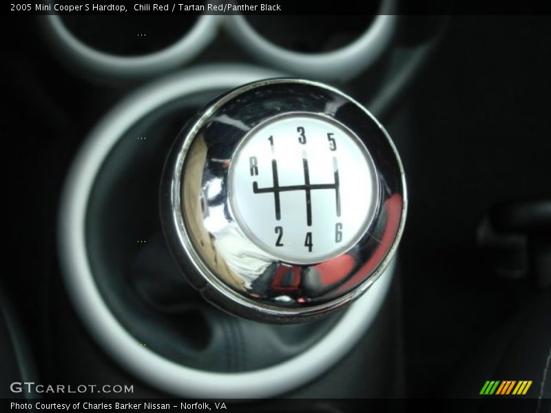 Chili Red / Tartan Red/Panther Black 2005 Mini Cooper S Hardtop