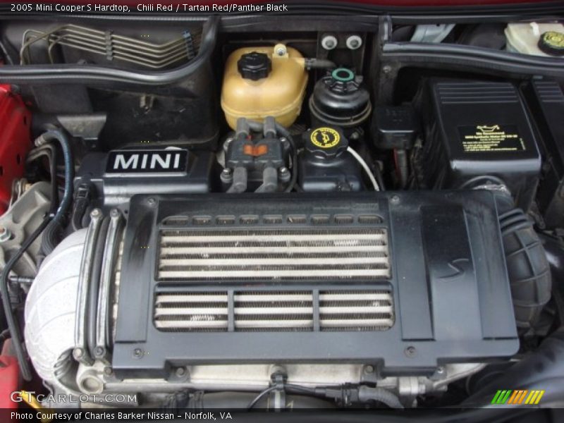 Chili Red / Tartan Red/Panther Black 2005 Mini Cooper S Hardtop