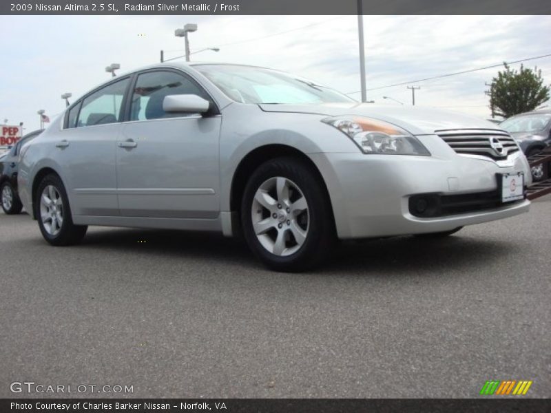 Radiant Silver Metallic / Frost 2009 Nissan Altima 2.5 SL