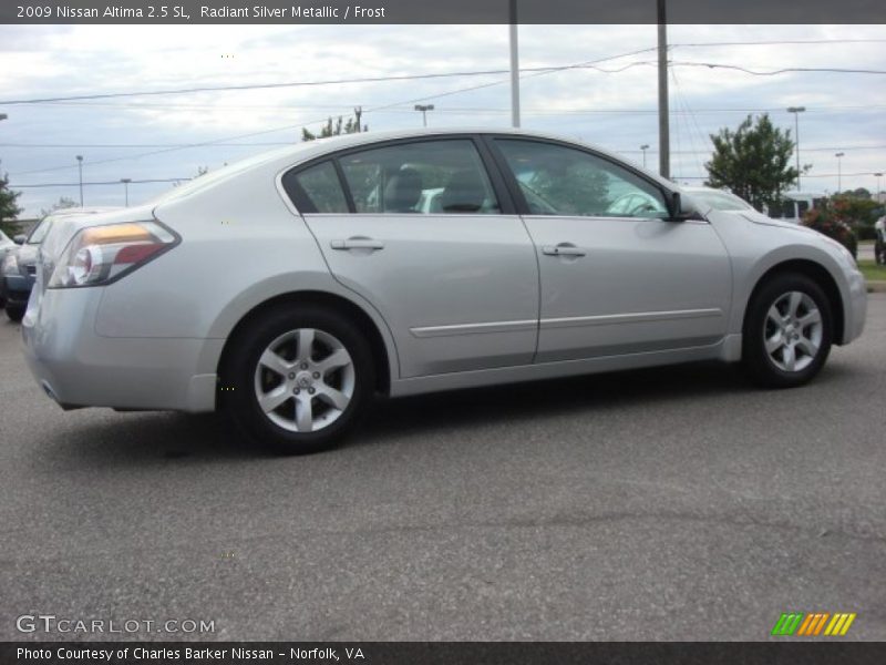 Radiant Silver Metallic / Frost 2009 Nissan Altima 2.5 SL