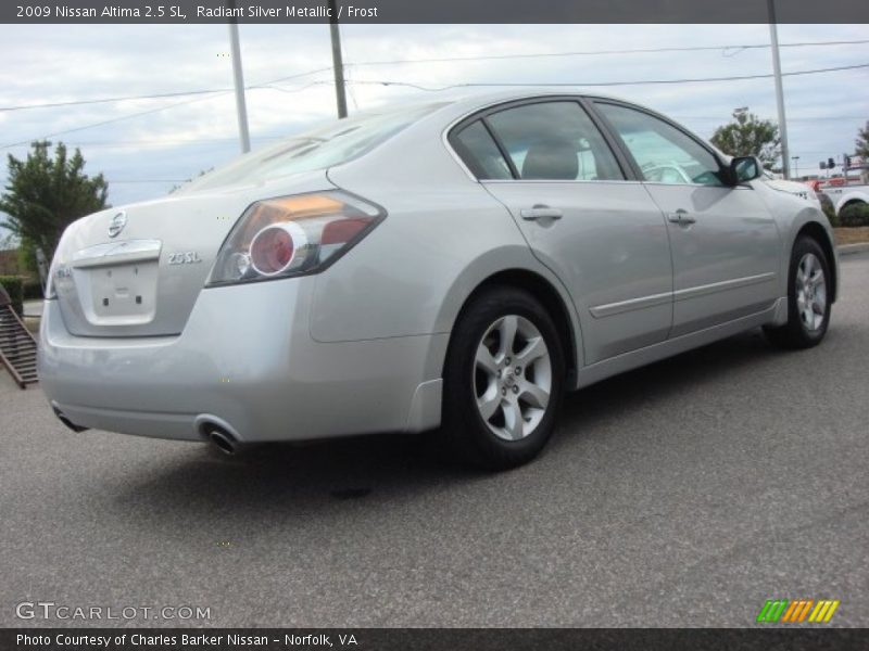 Radiant Silver Metallic / Frost 2009 Nissan Altima 2.5 SL