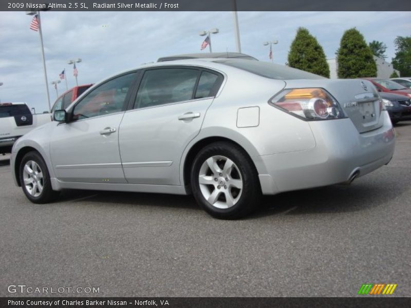 Radiant Silver Metallic / Frost 2009 Nissan Altima 2.5 SL