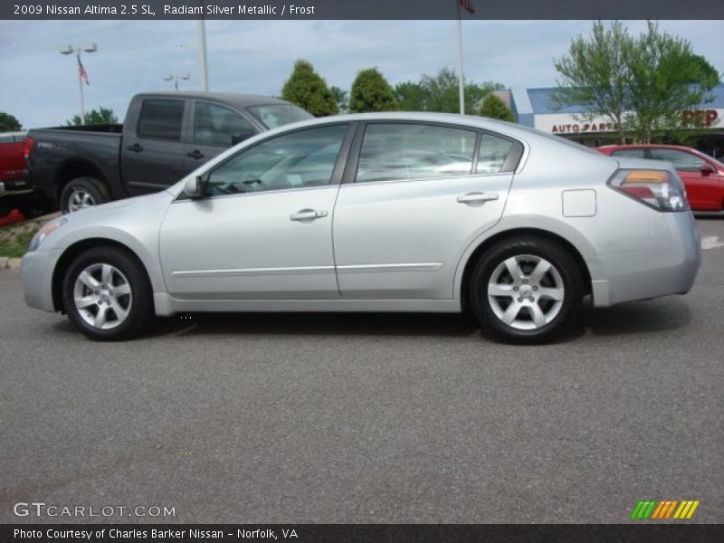 Radiant Silver Metallic / Frost 2009 Nissan Altima 2.5 SL