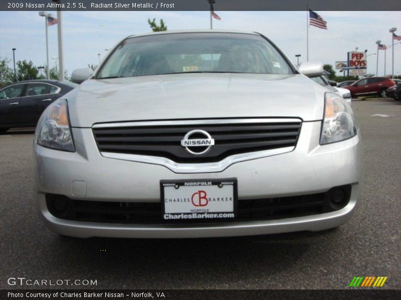 Radiant Silver Metallic / Frost 2009 Nissan Altima 2.5 SL