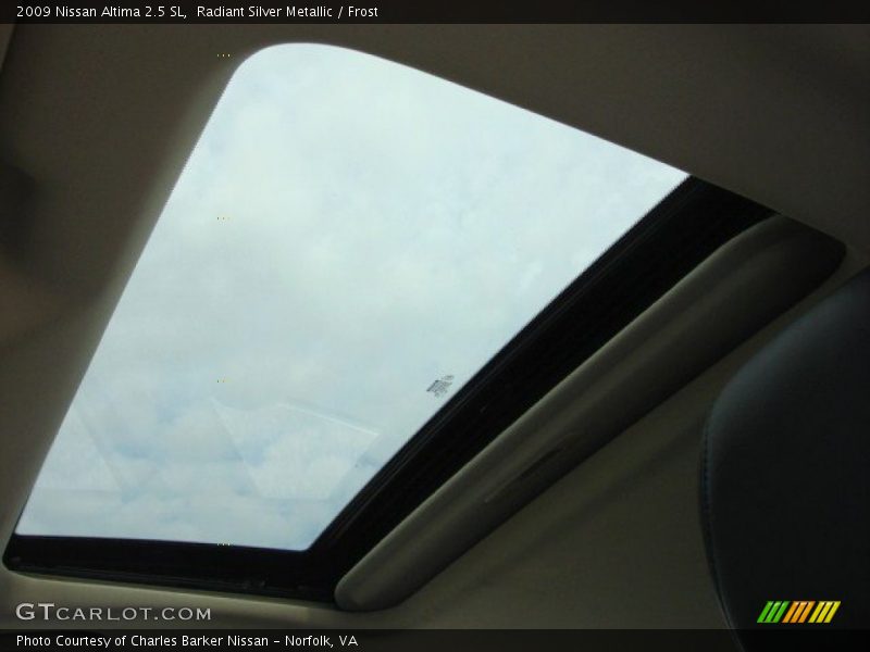 Radiant Silver Metallic / Frost 2009 Nissan Altima 2.5 SL