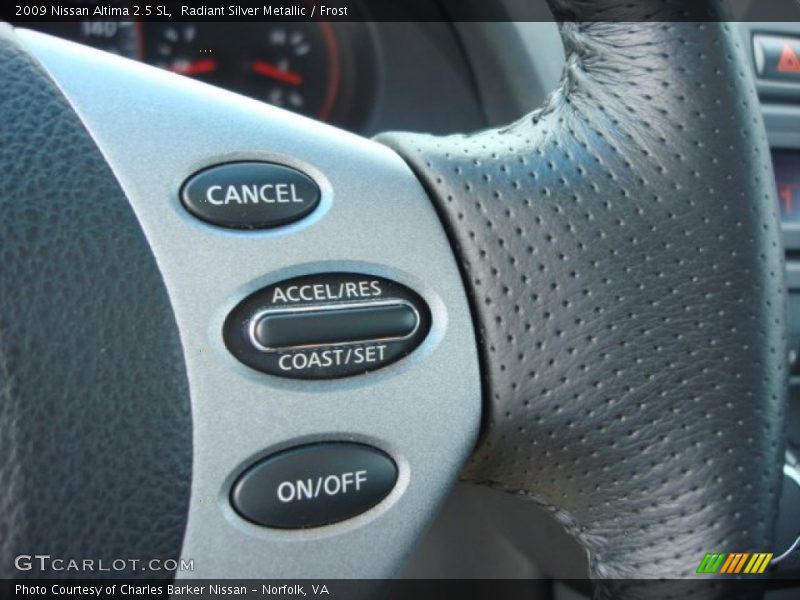 Radiant Silver Metallic / Frost 2009 Nissan Altima 2.5 SL