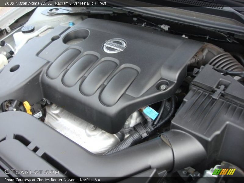 Radiant Silver Metallic / Frost 2009 Nissan Altima 2.5 SL