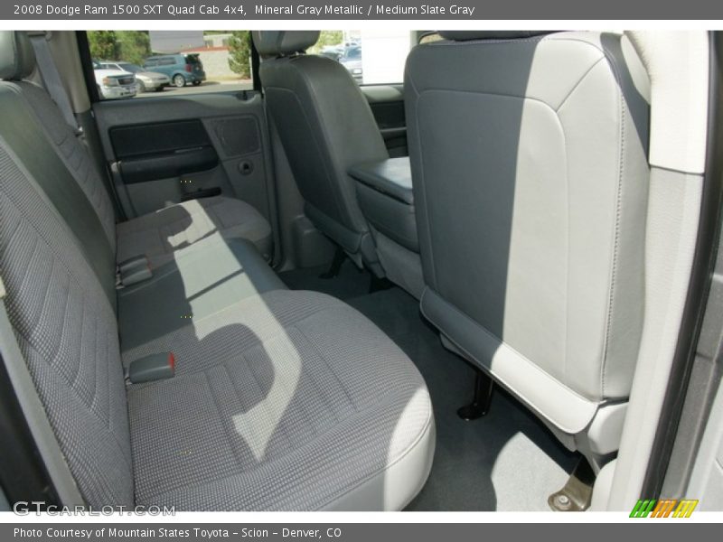 Mineral Gray Metallic / Medium Slate Gray 2008 Dodge Ram 1500 SXT Quad Cab 4x4