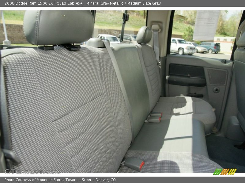Mineral Gray Metallic / Medium Slate Gray 2008 Dodge Ram 1500 SXT Quad Cab 4x4