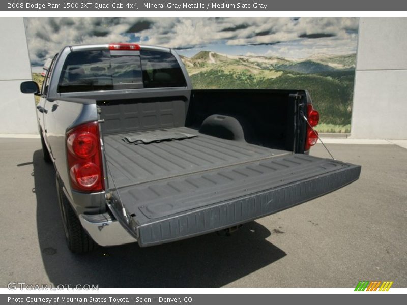 Mineral Gray Metallic / Medium Slate Gray 2008 Dodge Ram 1500 SXT Quad Cab 4x4