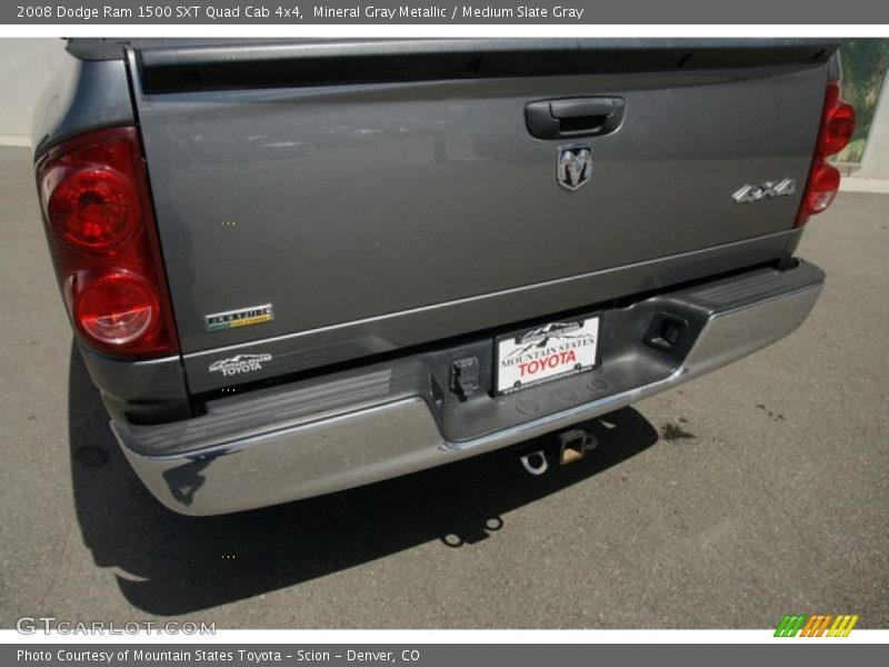 Mineral Gray Metallic / Medium Slate Gray 2008 Dodge Ram 1500 SXT Quad Cab 4x4