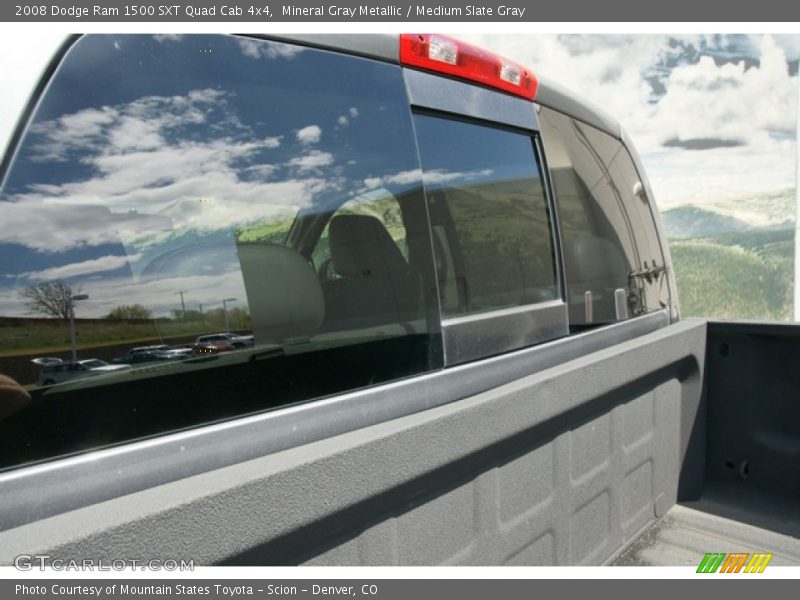 Mineral Gray Metallic / Medium Slate Gray 2008 Dodge Ram 1500 SXT Quad Cab 4x4