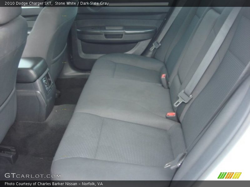 Stone White / Dark Slate Gray 2010 Dodge Charger SXT