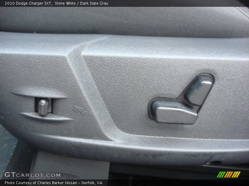 Stone White / Dark Slate Gray 2010 Dodge Charger SXT