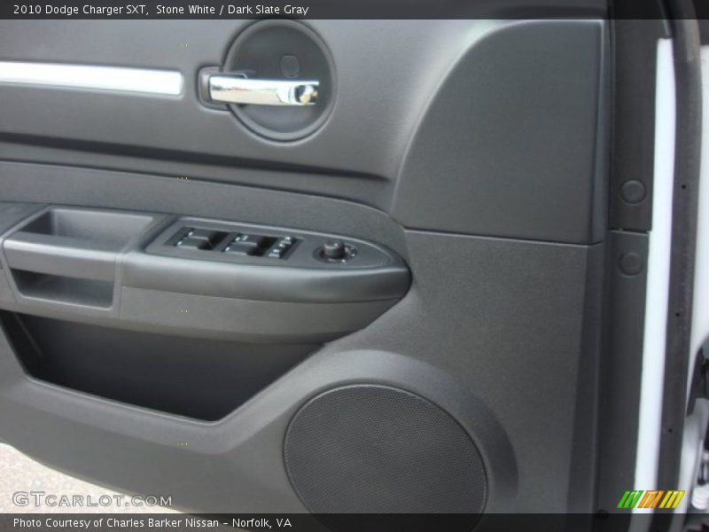 Stone White / Dark Slate Gray 2010 Dodge Charger SXT