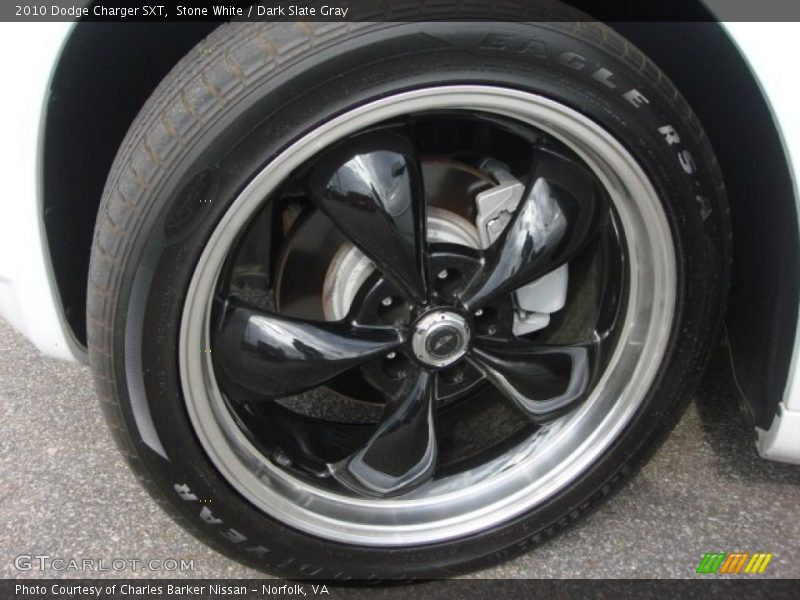 Stone White / Dark Slate Gray 2010 Dodge Charger SXT