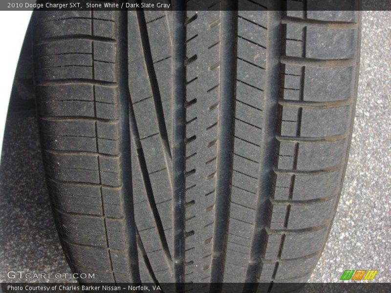 Stone White / Dark Slate Gray 2010 Dodge Charger SXT