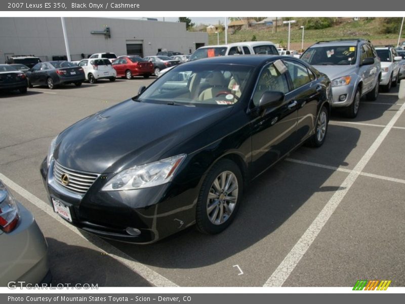 Black Onyx / Cashmere 2007 Lexus ES 350