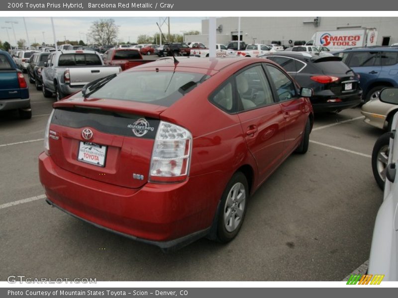 Barcelona Red Metallic / Gray 2006 Toyota Prius Hybrid