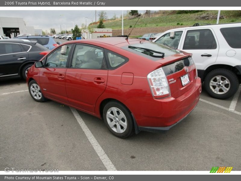 Barcelona Red Metallic / Gray 2006 Toyota Prius Hybrid