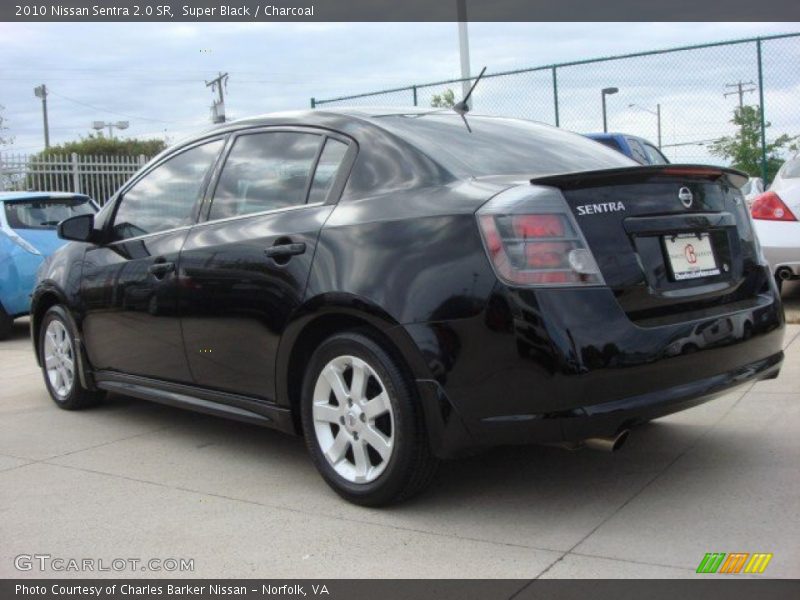 Super Black / Charcoal 2010 Nissan Sentra 2.0 SR