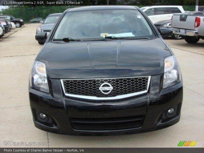 Super Black / Charcoal 2010 Nissan Sentra 2.0 SR