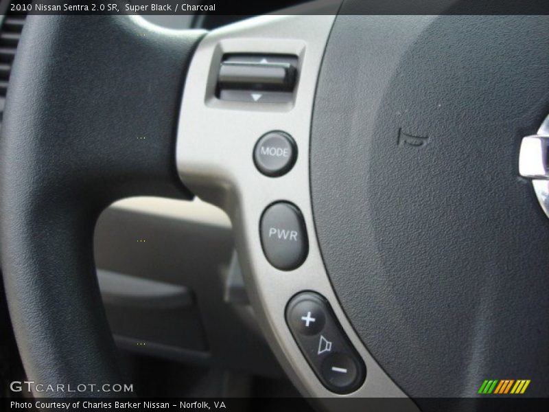 Super Black / Charcoal 2010 Nissan Sentra 2.0 SR