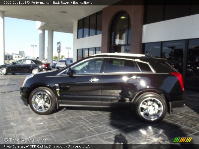 Black Raven / Ebony/Ebony 2012 Cadillac SRX Performance