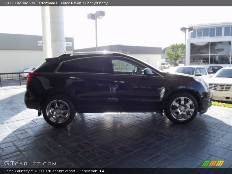 Black Raven / Ebony/Ebony 2012 Cadillac SRX Performance