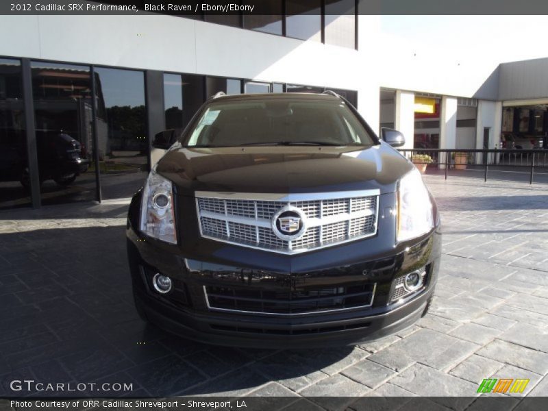 Black Raven / Ebony/Ebony 2012 Cadillac SRX Performance