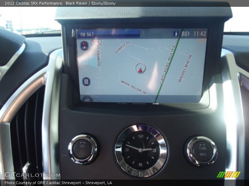 Black Raven / Ebony/Ebony 2012 Cadillac SRX Performance